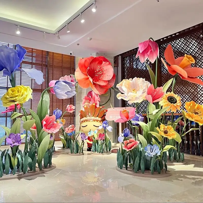 D32 новые трендовые самостоятельные гигантские цветы, искусственные цветы для свадебного украшения стен