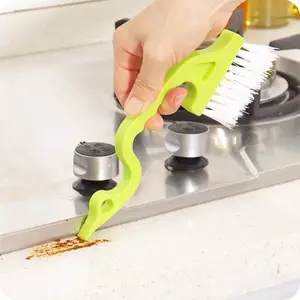 Escova para limpeza de trincheira, escova para limpeza de cozinha ar condicionado