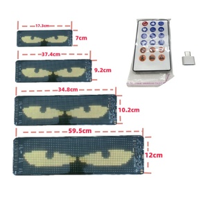 Internet célébrité camion led diable oeil matrice pixel panneau app télécommande dynamique écran d'animation personnalisé - Product Image 1