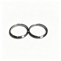 Custom CNC Turned Stainless Steel Split Retaining Ring CNC Machined Split Lock Circlip for Axial Positioning & Bearing Retention