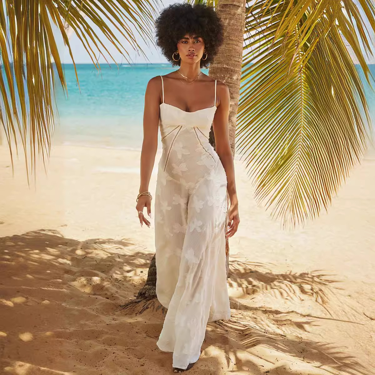 sachin and babi light blue dress Chiffon Maxi Dress