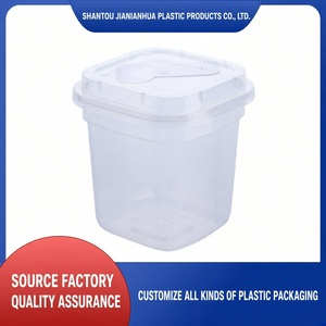 Vaso de Plástico Transparente Personalizado con Cuchara, Vaso para Pastel de Mousse, Vaso para Postre, Vaso para Pudín de Yogur con Tapa - Product Image 5
