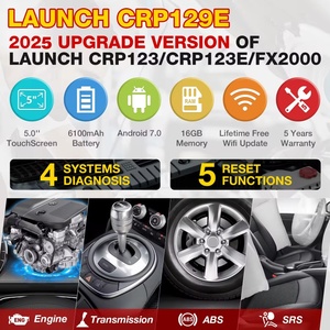 LAUNCH CRP 129E V2.0 Escáner OBD2 Profesional, Escáner de Diagnóstico Automotriz, Cuatro Sistemas, Universal, Actualización Gratuita de por Vida - Product Image 2