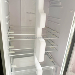 290L <b>Silver</b> Refrigerator 220V 50HZ Double Doors With Water Dispenser No Frost <b>Freezer</b> Energy for Household Hotel Department Use - Product Image 4