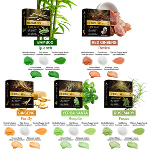 Kit Pedicure <span class=keywords><strong>Spa</strong></span> <span class=keywords><strong>Detox</strong></span> 5 Fasi con Bolle Erboristiche Vendita Diretta dalla Fabbrica Kit Pedicure Naturale di Lusso in Scatola 5 in 1 - Product Image 2