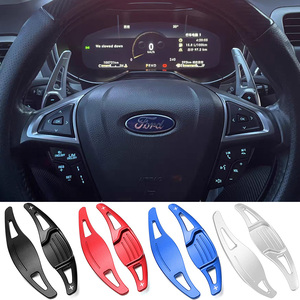 QSF para <span class=keywords><strong>Ford</strong></span> Fusion <span class=keywords><strong>Mondeo</strong></span> Vignale Platinum Wagon <span class=keywords><strong>ST</strong></span>-<span class=keywords><strong>Line</strong></span> SE, volante de coche, palanca de cambios de extensión, pegatina DSG - Product Image 2