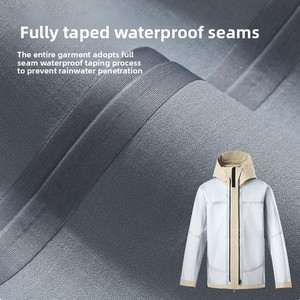 Новая мужская куртка Softshell 2025 года с полностью проклеенными швами, водонепроницаемая (5000 мм), ветрозащитная, однослойная, для активного отдыха и туризма - Product Image 3