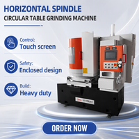 Meuleuse de surface rotative horizontale CNC haute précision pour lames de scie et plaques de soupape, personnalisable OEM, CE ISO9001