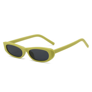 Lunettes <span class=keywords><strong>de</strong></span> soleil rétro œil <span class=keywords><strong>de</strong></span> chat pour femmes, protection UV, tendance, article phare, verres PC, logo personnalisé, lunettes <span class=keywords><strong>de</strong></span> soleil pour femmes, <span class=keywords><strong>petite</strong></span> <span class=keywords><strong>taille</strong></span> - Product Image 4