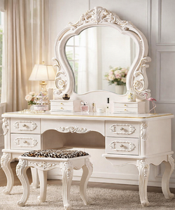 Stylish Stainless Steel Decorative <b>Mirror</b> Modern Traditional Wall <b>Mirror</b> for Bathroom Living Room Dressers - Product Image 1