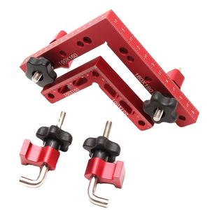 Fixation auxiliaire en forme de L à 90 degrés, panneau de positionnement, pince fixe, règle carrée de <span class=keywords><strong>charpentier</strong></span>, outil de travail du bois - Product Image 2