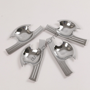 WZXD Car Modification Exterior Decoration Accessories Trim ABS Chrome <b>Cover</b> <b>Light</b> <b>Covers</b> for 2016 2017 - Product Image 4