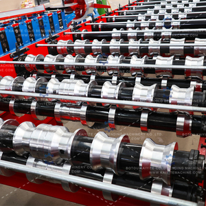 Máquina Formadora de Láminas para Techos con Certificación CE, Control PLC y Corte Hidráulico para Paneles de Techo, Precio de Fábrica de Motor y Bomba - Product Image 5