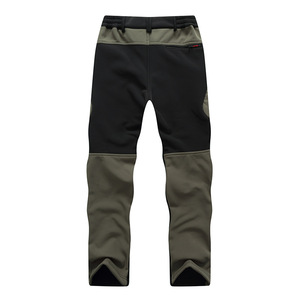 Pantalones de <span class=keywords><strong>Trabajo</strong></span> Cargo para Hombre, para Exteriores, Invierno, Forrados con Polar, Resistentes al Viento y al Agua, Tácticos, con Múltiples Bolsillos, para Senderismo - Product Image 4