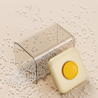 Contenants de Conservation Alimentaire Sous Vide en Plastique PP Écologique NFS à Ouverture Facile avec Couvercles Rabattables – Design Classique pour la Cuisine
