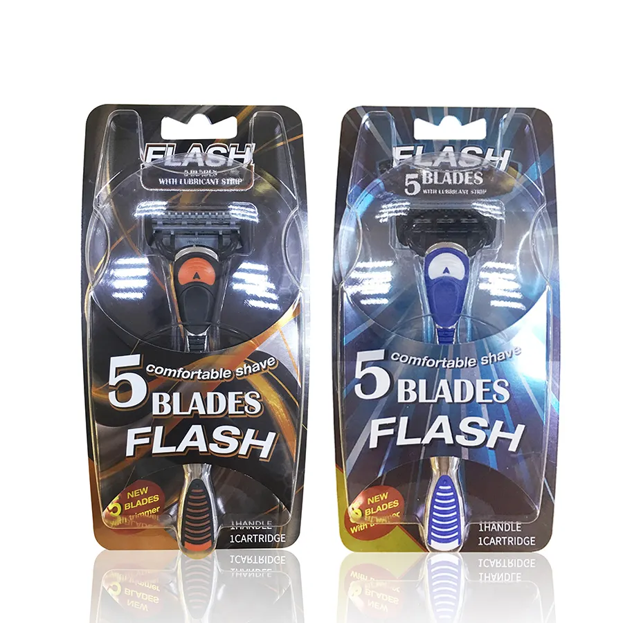 Online Shave Club Best Quality Razor Shaving Blades of 5 Blades with One Trimmer for Mens Shaving