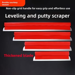 Racloir <span class=keywords><strong>de</strong></span> nivellement en acier inoxydable pour le plâtrage et le lissage des murs, outil <span class=keywords><strong>de</strong></span> <span class=keywords><strong>peintre</strong></span> - Product Image 5