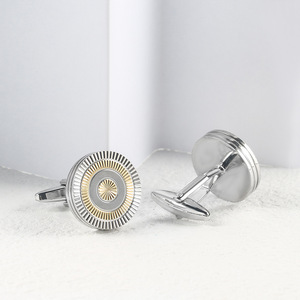Tùy chỉnh Mens Khuy <span class=keywords><strong>m</strong></span>ăng sét Wedding Watch phong trào Khuy <span class=keywords><strong>m</strong></span>ăng sét Cuff liên kết sang trọng phù hợp với áo sơ mi cho nam giới - Product Image 3