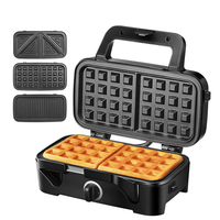 Mini gaufrier en céramique détachable, 7, 6, 5, 4, 3, 2 en 1, 2023