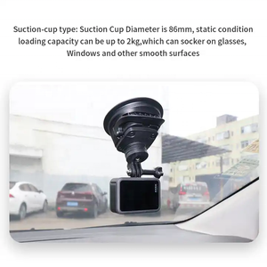 Soporte de ventosa para parabrisas y ventana de coche para cámaras deportivas GoPro Hero y accesorios para cámaras de acción y deportes - Product Image 3