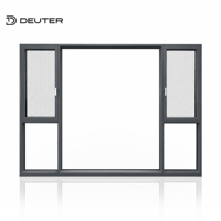 Ventanas Abatibles y Oscilobatientes de Aluminio con Reducción de Ruido, Rotura de Puente Térmico, Triple Sellado, Vidrio Laminado, Rendimiento Acústico para Casas de Lujo