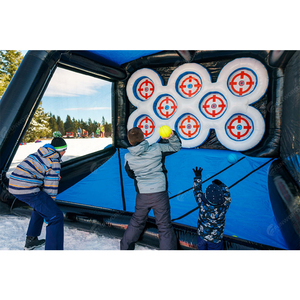 Système de jeu interactif gonflable populaire pour l'extérieur, jeu de tir sportif avec éclairage IPS, arène sportive gonflable combinée - Product Image 5