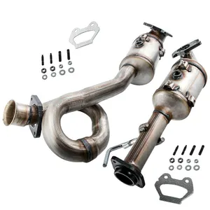 After-Market Parts For Jeep Wrangler 3.6L V6 2012-2018 Front Catalytic Converter Exhaust Left   Right