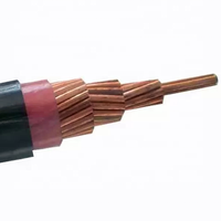 600V Monopolar Conductor de cobre TTU Cable de Cable 6 4 2 1 1/0, 2/0, 3/0, 4/0 AWG