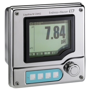 Analizador de pH Liquiline M CM42 de Endress+Hauser, 0.0-14.0 pH, Sistema de Dos Cables, Medidor de Calidad del Agua - Product Image 1