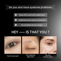 Kit de teinture pour sourcils et cils professionnel, 15 minutes, teinture rapide, qualité salon, imperméable, semi-permanente, crème de teinture au henné pour cils