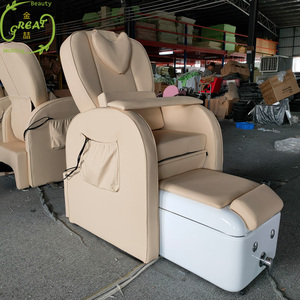 Chaise de pédicure et de manucure de haute qualité moderne, sans plomberie, prix bas, utilisée dans les spas, pour salon de manucure - Product Image 3