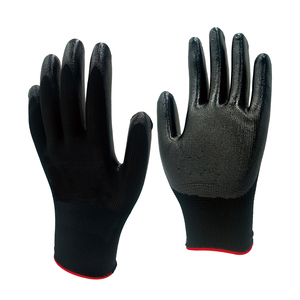 Guantes de Seguridad Industriales con Recubrimiento de Nitrilo en la Palma, Resistentes a Cortes, para Construcción, Almacén, Mecánicos - Product Image 4