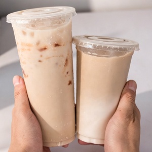 Großhandel PP 90/95mm Kaliber Einweg-Plastikbecher 16/24/12 oz UV/Siebdruck für Milchtee & Smoothie - Product Image 6