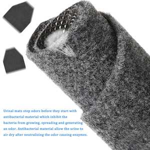 Rutsch feste <span class=keywords><strong>Urinal</strong></span>-Duft matten Kommerzielle <span class=keywords><strong>Urinal</strong></span>-Fußmatten Deodorant-<span class=keywords><strong>Urinal</strong></span>-Bildschirm für Man Toilette Toilette - Product Image 4