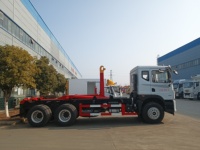 Camion benne à benne basculante arrière Dongfeng 6x4 diesel, 18 tonnes, pour collecte de déchets, prix usine