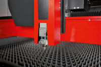 BySmart Fiber 3015 Máquina de corte por láser de metal con Servomotor de 12kw controlada por aplicación con formato gráfico BMP PLT Soporte al por menor