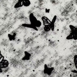 Tissu en crêpe de chiffon plissé irisé, 95% polyester, 5% élasthanne, extensible, respirant, poids moyen, doublure, garnitures, 135 GSM - Product Image 6