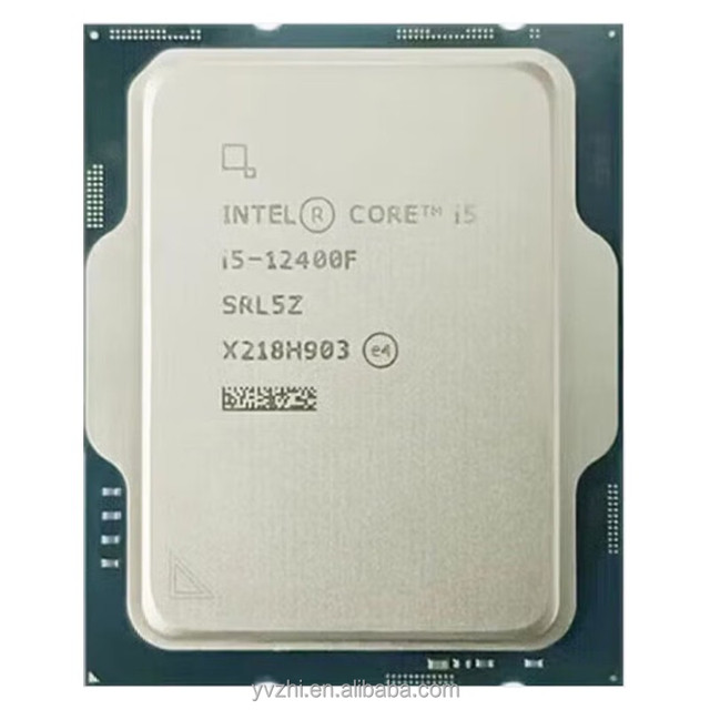 For Core I5-12400F New/Used Desktop Processor 6-core 4.4GHz DDR4 18MB L3 Cache 12nm Virtualization Technology Gaming CPU