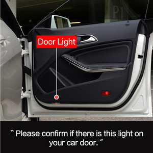 Luz LED para Puerta de Coche Skoda Fabia <span class=keywords><strong>Octavia</strong></span> Roomster Superb, Lámpara de Señalización de Cortesía, Proyector de Logotipo de Bienvenida, Otros Accesorios de Iluminación para Coche - Product Image 4