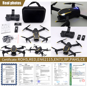 Dài Phạm Vi Wifi 4K Kép Máy Ảnh Có Thể Gập Lại Xách Tay Quadcopter Mini Drone Trở Ngại Tránh RC Bay Không Người Lái Cho Trẻ Em - Product Image 2