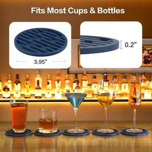 Posavasos de Silicona Multifuncional Personalizado, Alfombrilla para Bebidas Calientes, Antideslizante, Aislante, para Mesa de Comedor - Product Image 2