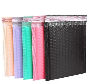 Enveloppe d'expédition en polybulle noire de haute qualité avec logo personnalisé imprimé, pour expédition express, imperméable, enveloppe d'emballage haute adhérence - Product Image 1