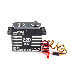 Servo sin Escobillas CNC de Alto Torque JX B220 220KG 12-18V para Auto <span class=keywords><strong>RC</strong></span> 1/5 y Helicóptero Robótico - Product Image 2