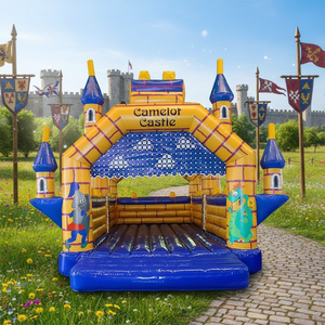 Château <span class=keywords><strong>gonflable</strong></span> Camelot <span class=keywords><strong>XXL</strong></span> populaire en usine, château <span class=keywords><strong>gonflable</strong></span> pour enfants en plein air, fêtes d'anniversaire, châteaux gonflables pour locations d'événements - Product Image 4
