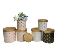 Points de couvercle doré Portable, 15 pièces, boîtes d'emballage à la main, pour les emballages floraux, petits cadeaux de luxe avec couvercle