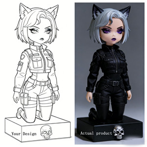 Mercancía de Anime para Fans, PVC Ecológico para Chaqueta de Cuero de Boa <span class=keywords><strong>Hancock</strong></span>, Figura de Anime para Pedidos Personalizados - Product Image 1