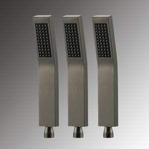 Robinetterie de douche Vimijia, moderne et minimaliste, pomme de douche carrée à fonction unique, cuivre pur, robinets de douche portables pour la salle de bain - Product Image 6