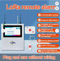 Module de contrôle de moniteur 7 pouces IoT LoRa ou 433 MHz pour système d'appel d'urgence sans fil WiFi 433 MHz LoRa pour hôpitaux et bâtiments