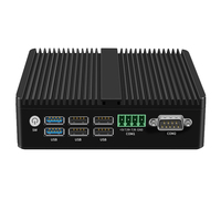 Mini PC industriel sans ventilateur Shenzhen Barebone OEM avec logo, 4 ports LAN I225, 6 ports USB, processeur Intel N100, compatible OPNsense et pfSense