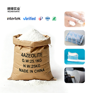 Poudre de zéolite synthétique 4A de qualité supérieure pour stabilisateur thermique de PVC et agent auxiliaire de qualité industrielle pour plastique et caoutchouc - Product Image 1